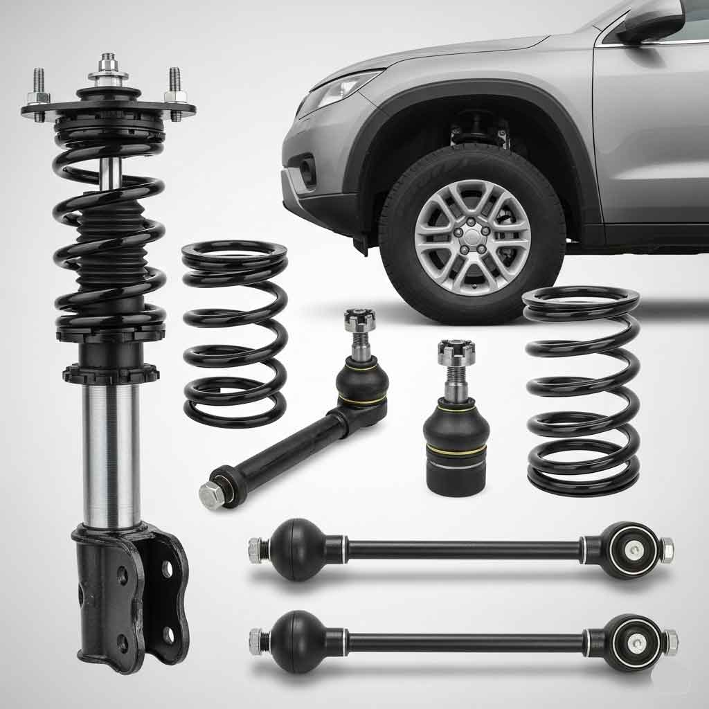 suspension parts , e.g. shock absorber