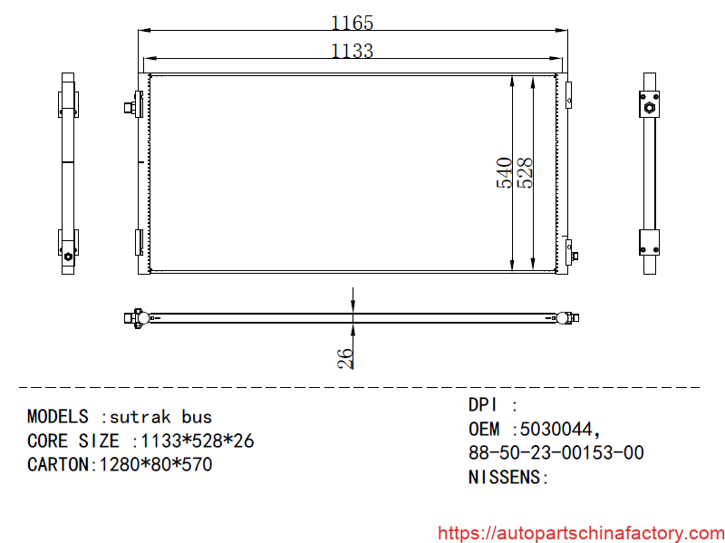 Upgrade Your MAZ Bus with this Condenser for Performance