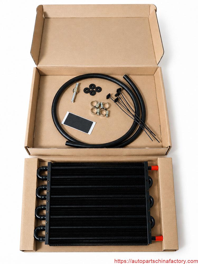 Preventing Drivetrain Failure: Technical Evaluation of the 8-Row Auxiliary Oil Cooler Kit (Cross-Ref: MAHLE BEHR OSA014-8-BA)