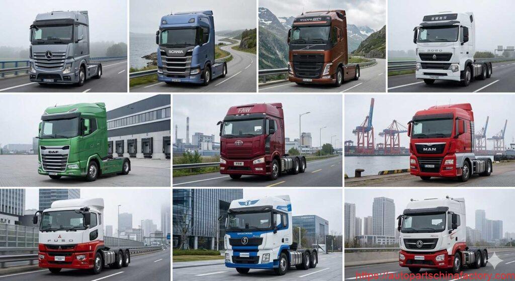 Top 10 Global Heavy-Duty Truck Brands & Parent Companies: Who Controls the Commercial Vehicle Market?